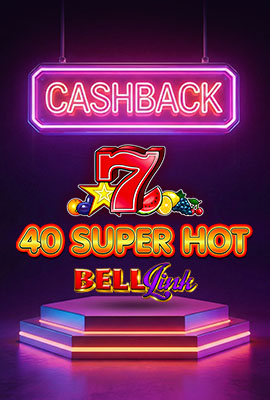 20% Cashback 40 Super Hot Bell Link